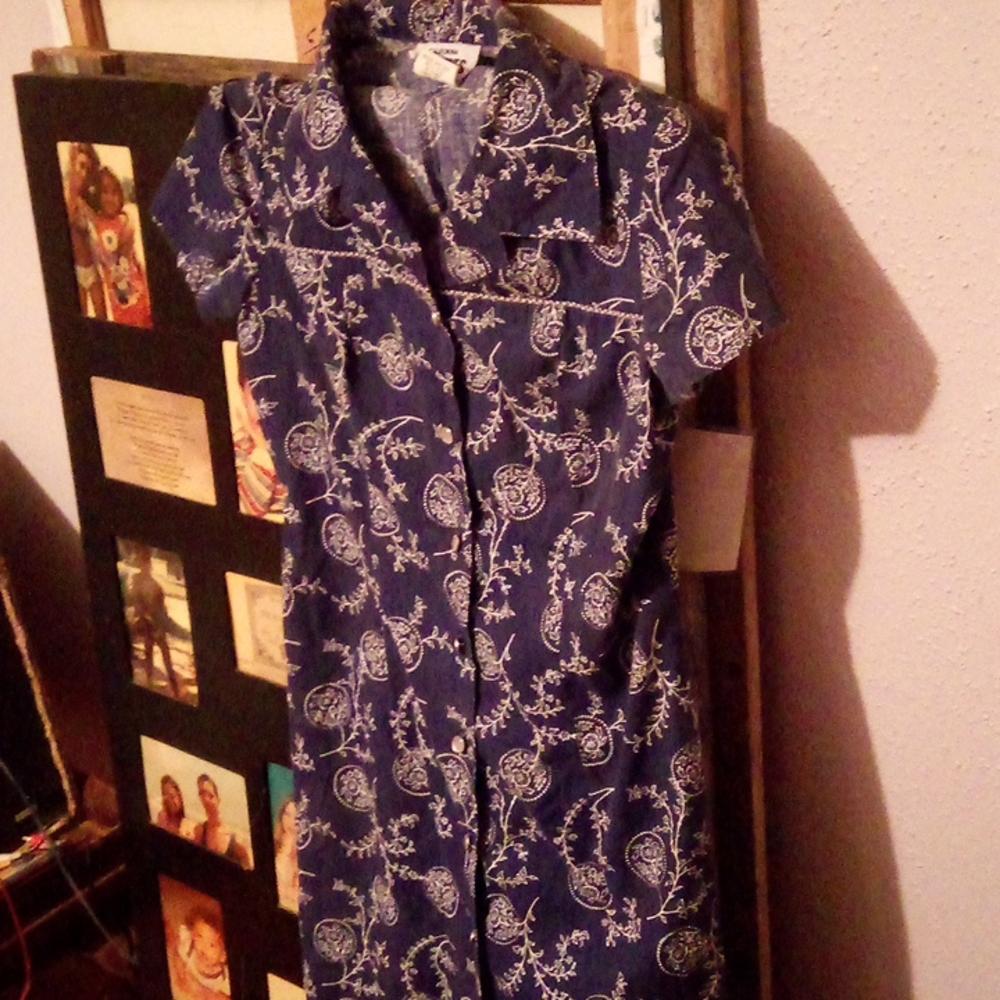 Blue bandana dress